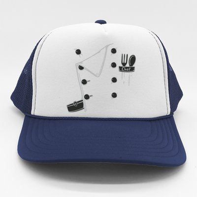 Chef Cook Halloween Costume Trucker Hat