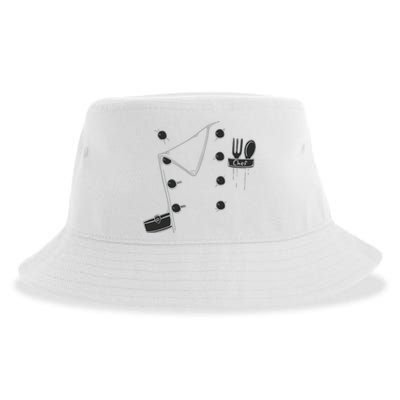 Chef Cook Halloween Costume Sustainable Bucket Hat