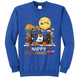 Cane Corso Happy Hallothanksmas Halloween Thanksgiving Xmas Funny Gift Sweatshirt