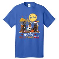 Cane Corso Happy Hallothanksmas Halloween Thanksgiving Xmas Funny Gift Tall T-Shirt