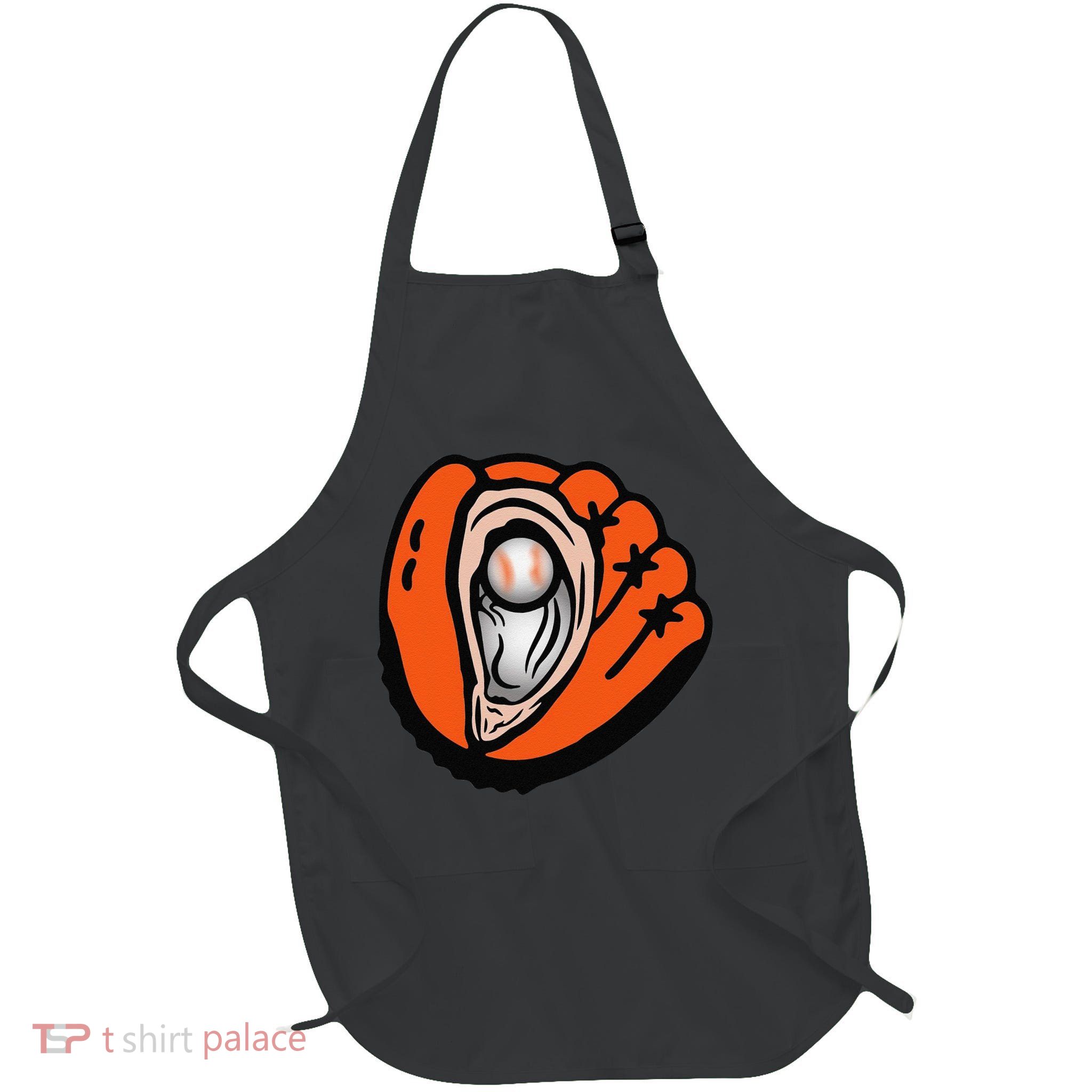 Chesapeake-Oyster-Catchers-Baseball Full-Length Apron With Pockets
