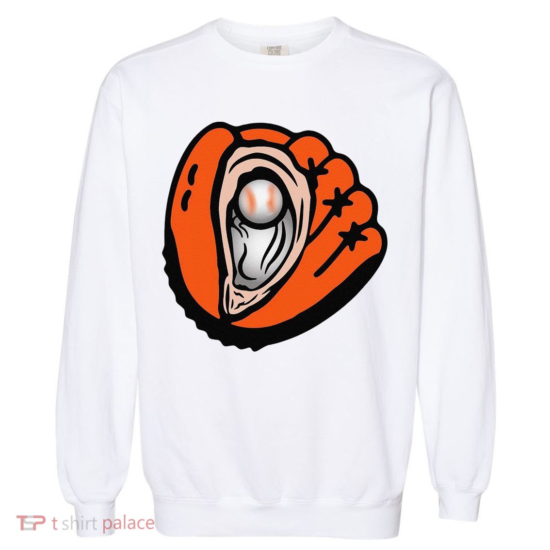 Chesapeake-Oyster-Catchers-Baseball Garment-Dyed Sweatshirt