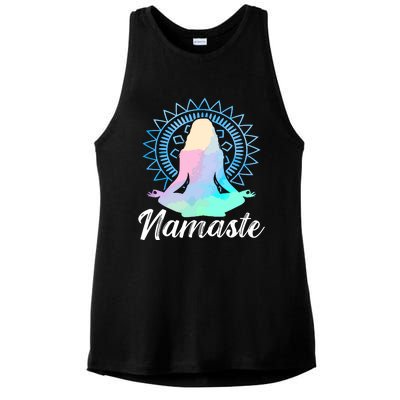 Chakras Ladies PosiCharge Tri-Blend Wicking Tank