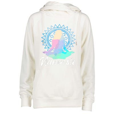 Chakras Womens Funnel Neck Pullover Hood