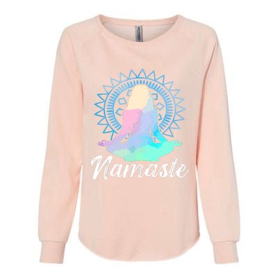 Chakras Womens California Wash Sweatshirt