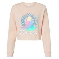 Chakras Cropped Pullover Crew