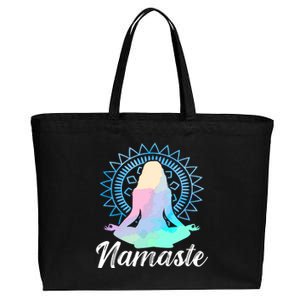 Chakras Cotton Canvas Jumbo Tote