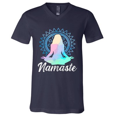 Chakras V-Neck T-Shirt