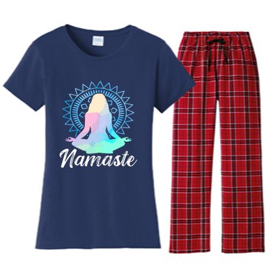 Chakras Women's Flannel Pajama Set