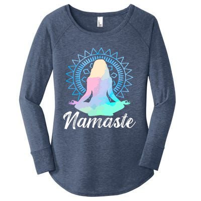 Chakras Women's Perfect Tri Tunic Long Sleeve Shirt