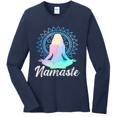 Chakras Ladies Long Sleeve Shirt