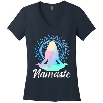 Chakras Women's V-Neck T-Shirt