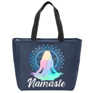 Chakras Zip Tote Bag