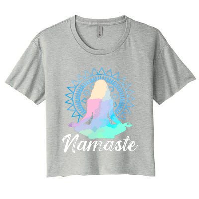 Chakras Women's Crop Top Tee