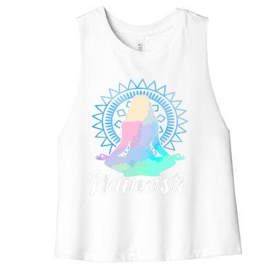 Chakras Women's Racerback Cropped Tank