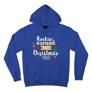 Christmas Carol Holiday Rockin Around The Christmas Tree Gift Hoodie