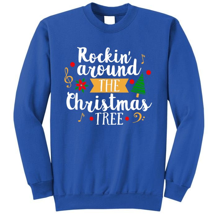 Christmas Carol Holiday Rockin Around The Christmas Tree Gift Sweatshirt