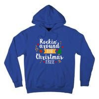 Christmas Carol Holiday Rockin Around The Christmas Tree Gift Tall Hoodie