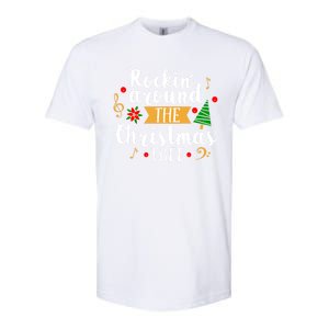 Christmas Carol Holiday Rockin Around The Christmas Tree Gift Softstyle CVC T-Shirt