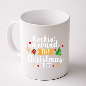 Christmas Carol Holiday Rockin Around The Christmas Tree Gift Coffee Mug