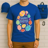 Cute Colorful Happy Easter Eggs T-Shirt