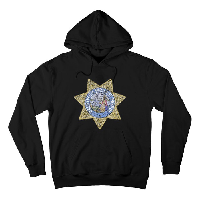 Chp California Highway Patrol Safety Service And Security Hoodie