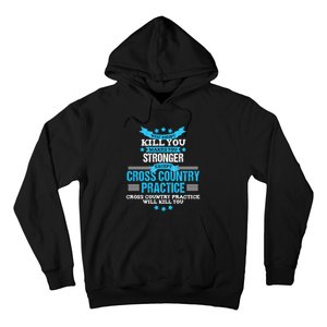 Cross Country Hoodie Funny Coach Gift XC Runner Team Hoodie