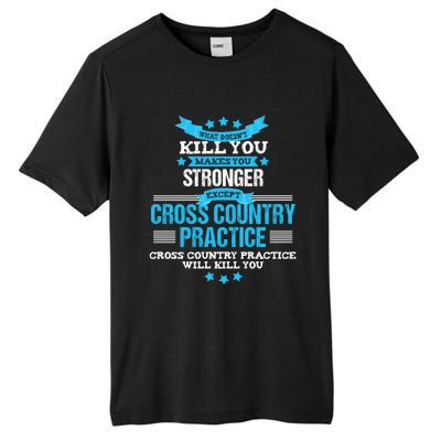 Cross Country Hoodie Funny Coach Gift XC Runner Team Tall Fusion ChromaSoft Performance T-Shirt