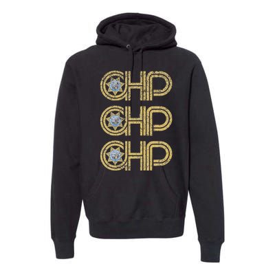 Chp California Highway Patrol Ca Police Law Enforcement Premium Hoodie