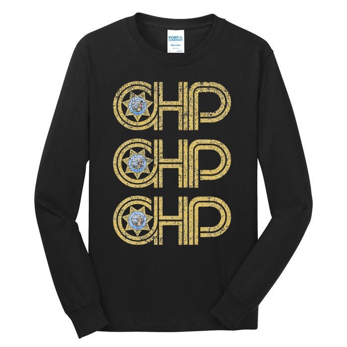 Chp California Highway Patrol Ca Police Law Enforcement Tall Long Sleeve T-Shirt