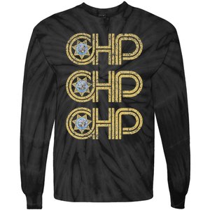 Chp California Highway Patrol Ca Police Law Enforcement Tie-Dye Long Sleeve Shirt