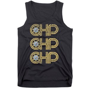 Chp California Highway Patrol Ca Police Law Enforcement Tank Top