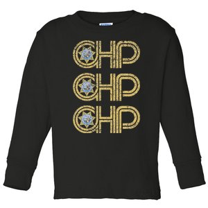 Chp California Highway Patrol Ca Police Law Enforcement Toddler Long Sleeve Shirt