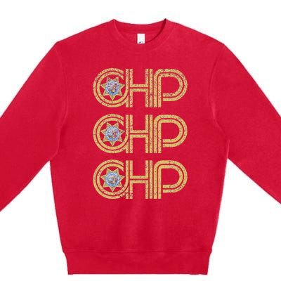 Chp California Highway Patrol Ca Police Law Enforcement Premium Crewneck Sweatshirt