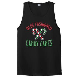 Candy Cane Holly Merry Christmas Happy Xmas Holidays PosiCharge Competitor Tank