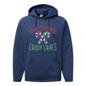 Candy Cane Holly Merry Christmas Happy Xmas Holidays Performance Fleece Hoodie