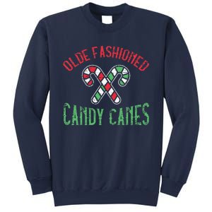 Candy Cane Holly Merry Christmas Happy Xmas Holidays Sweatshirt