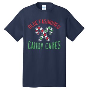 Candy Cane Holly Merry Christmas Happy Xmas Holidays Tall T-Shirt