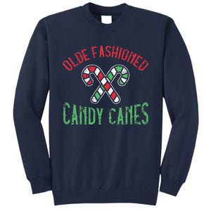 Candy Cane Holly Merry Christmas Happy Xmas Holidays Tall Sweatshirt