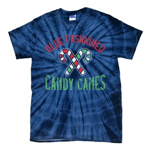 Candy Cane Holly Merry Christmas Happy Xmas Holidays Tie-Dye T-Shirt