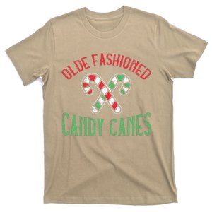 Candy Cane Holly Merry Christmas Happy Xmas Holidays T-Shirt