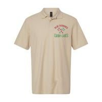 Candy Cane Holly Merry Christmas Happy Xmas Holidays Softstyle Adult Sport Polo