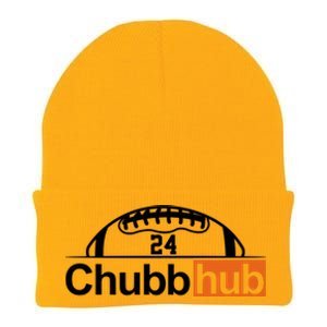 Chubbhub, Chubb Hub 24 Football Knit Cap Winter Beanie