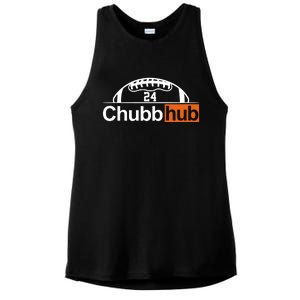 Chubbhub, Chubb Hub 24 Football Ladies PosiCharge Tri-Blend Wicking Tank