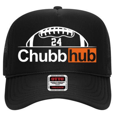 Chubbhub, Chubb Hub 24 Football High Crown Mesh Back Trucker Hat