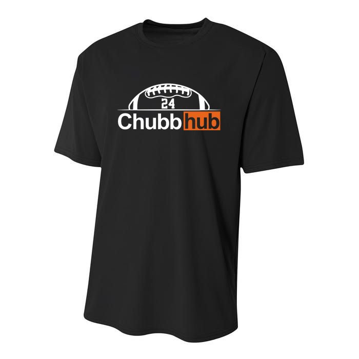 Chubbhub, Chubb Hub 24 Football Youth Performance Sprint T-Shirt