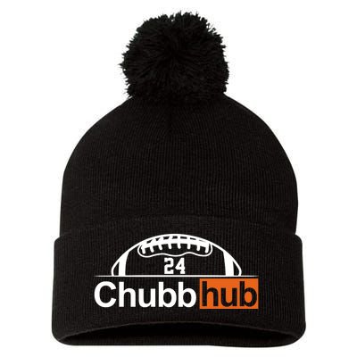 Chubbhub, Chubb Hub 24 Football Pom Pom 12in Knit Beanie