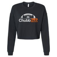 Chubbhub, Chubb Hub 24 Football Cropped Pullover Crew