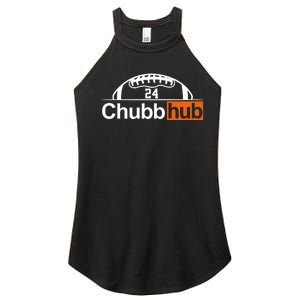 Chubbhub, Chubb Hub 24 Football Women's Perfect Tri Rocker Tank