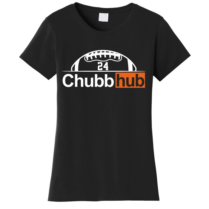 Chubbhub, Chubb Hub 24 Football Women's T-Shirt